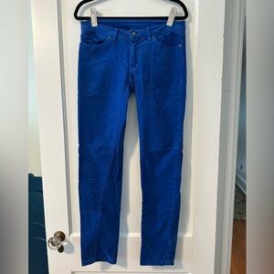Patagonia Women’s Vibrant Blue Corduroy Pants